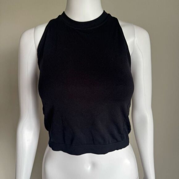 Zella Sports Bra Racerback Top Black - Picture 2 of 6